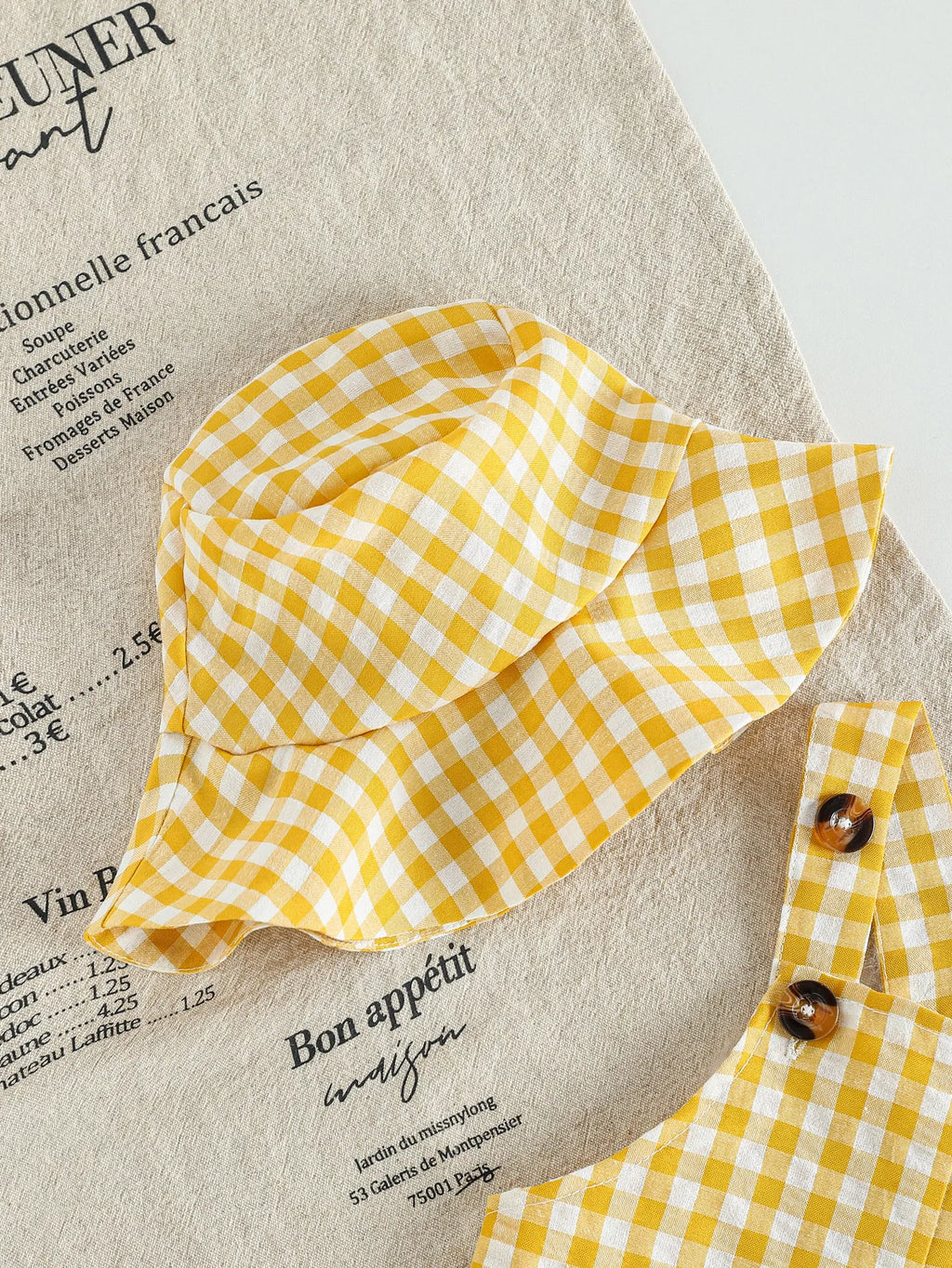 2Pcs Baby Unisex Boys/Girls Plaid Overalls Square Neck Sleeveless Jumpsuit Casual Summer Spring Clothes For Newborn-18M+ Hatat